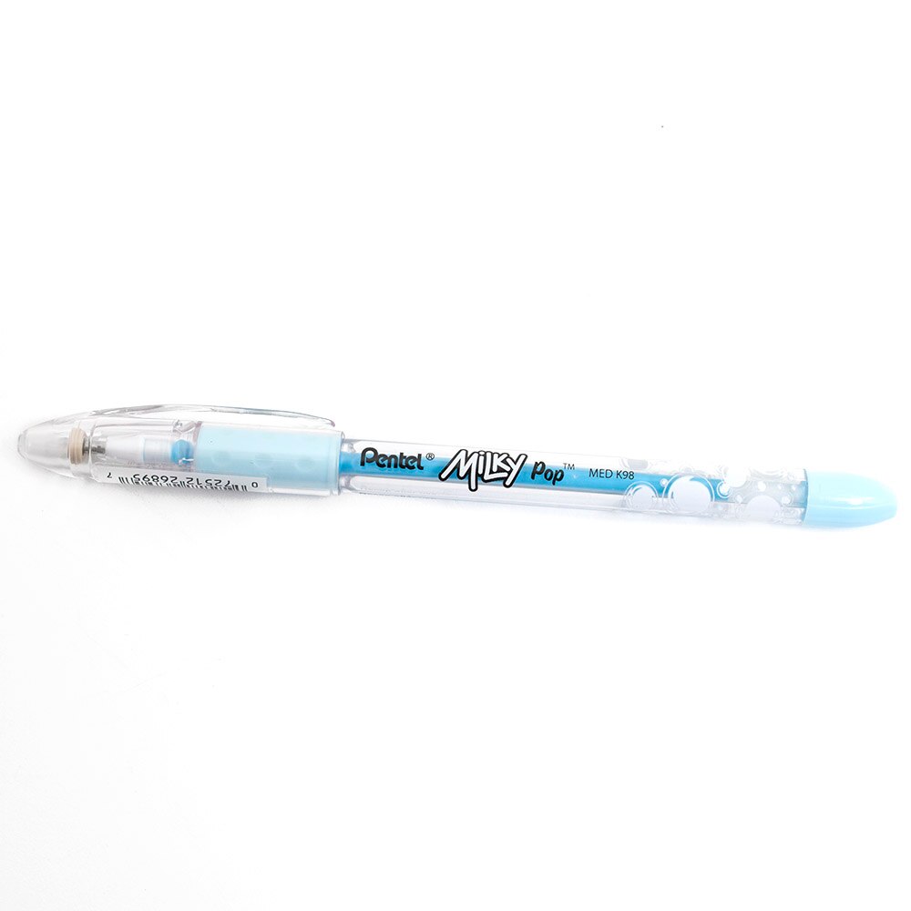 Pentel, Milky, Pop Pastel, Gel Pen, Sky Blue